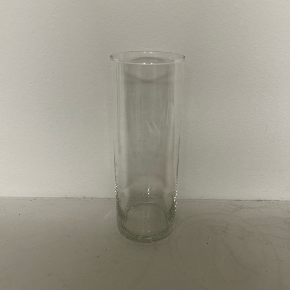Clear Glass Vase